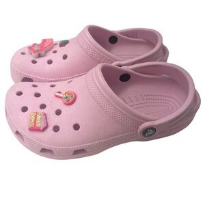 Pink Crocs